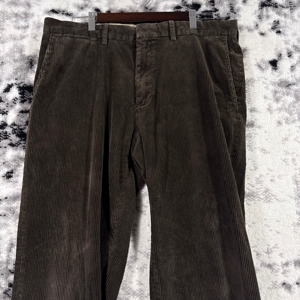 Polo Ralph Lauren‎ Preston Corduroy Pants Mens 38 Brown Cotton Casual - Picture 7 of 16